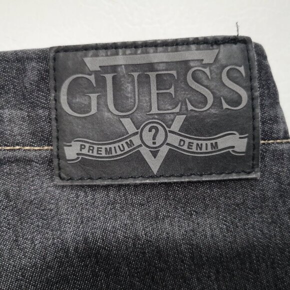 Guess Jeans Authentic Original Design Ladies Flare Legs Grey Jeans - Picture 6 of 15